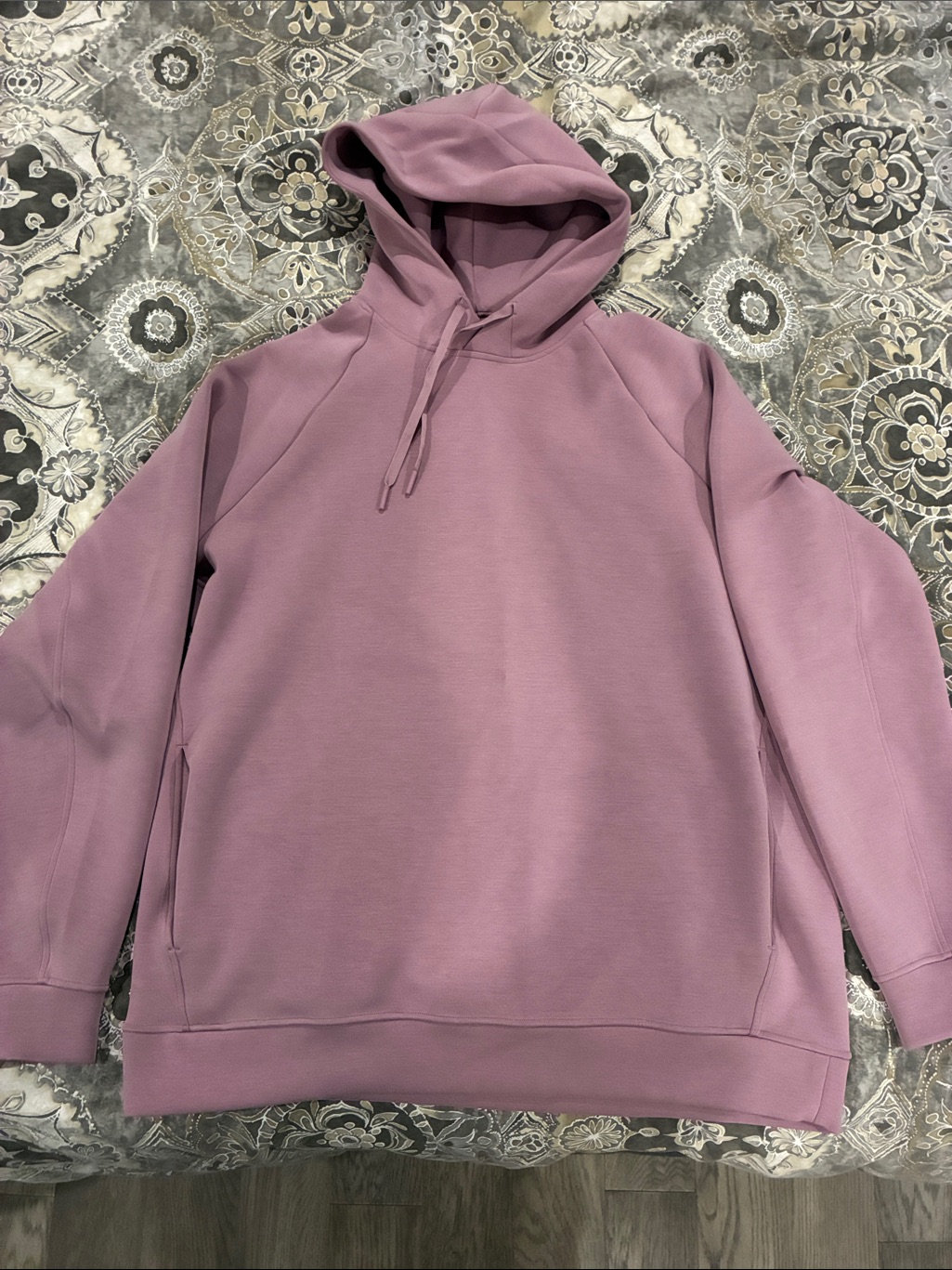 Lululemon Athletica Smooth Spacer Pullover Hoodie In Light Pink